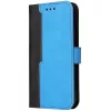 Xiaomi 14T, Oldalra nyíló tok, stand, kártyatartóval, kézpánttal, Wooze Colour Wallet, kék