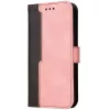 Xiaomi 14T, Oldalra nyíló tok, stand, kártyatartóval, kézpánttal, Wooze Colour Wallet, rózsaszín