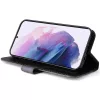 Xiaomi 14T, Oldalra nyíló tok, stand, kártyatartóval, kézpánttal, Wooze Colour Wallet, szürke