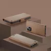 Xiaomi 14T, Oldalra nyíló tok, stand, kártyatartóval, RFID technológiával, Wooze CaseME, barna