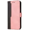Huawei Honor 200 Smart, Oldalra nyíló tok, stand, kártyatartóval, kézpánttal, Wooze Colour Wallet, rózsaszín
