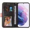 Huawei Honor 200 Smart, Oldalra nyíló tok, stand, kártyatartóval, kézpánttal, Wooze Colour Wallet, rózsaszín