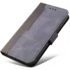 Huawei Honor 200 Smart, Oldalra nyíló tok, stand, kártyatartóval, kézpánttal, Wooze Colour Wallet, szürke