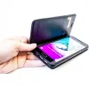 Oppo A3 4G (A40, A40m), Oldalra nyíló tok, stand, Magnet Book, fekete