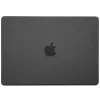 Apple MacBook Air 13 (2018 / 2019 / 2020), Műanyag hátlap védőtok, Tech Protect SmartShell, fekete