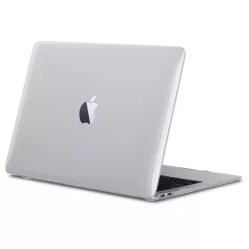   Apple MacBook Air 13 (2018 / 2019 / 2020), Műanyag hátlap védőtok, Tech Protect SmartShell, átlátszó
