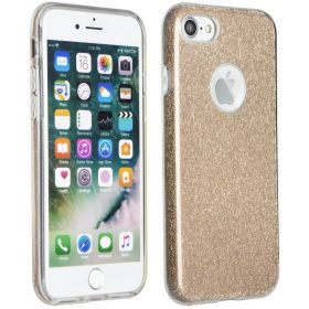   Samsung Galaxy A26 5G SM-A266B, Szilikon tok, csillogó, Forcell Shining, arany