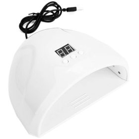   Műkörmös UV lámpa, 12 Led-es, 36W, USB csatlakozóval, Wooze Dazzle, fehér