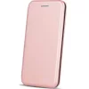Samsung Galaxy S23 FE SM-S711, Oldalra nyíló tok, stand, Forcell Elegance, vörösarany
