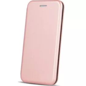   Samsung Galaxy S23 FE SM-S711, Oldalra nyíló tok, stand, Forcell Elegance, vörösarany
