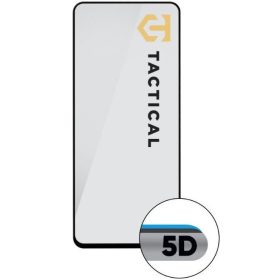   Google Pixel 9 Pro XL / 10 Pro XL, Kijelzővédő fólia, ütésálló fólia (az íves részre is!), Tempered Glass (edzett üveg), Full Glue, Tactical Glass Shield 5D, fekete