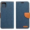 Samsung Galaxy S23 FE SM-S711, Oldalra nyíló tok, stand, Canvas Book, sötétkék