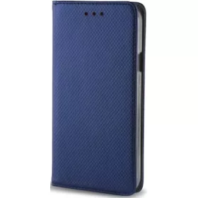   Samsung Galaxy S23 FE SM-S711, Oldalra nyíló tok, stand, Smart Magnet, sötétkék