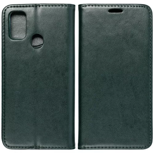 Samsung Galaxy S25 Edge SM-S937, Oldalra nyíló tok, stand, Magnet Book, zöld
