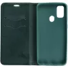 Samsung Galaxy S25 Edge SM-S937, Oldalra nyíló tok, stand, Magnet Book, zöld