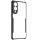 Samsung Galaxy S25 Edge SM-S937, Szilikon tok, közepesen ütésálló, légpárnás sarok, Tactical Quantum Stealth, átlátszó/fekete