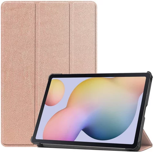 Samsung Galaxy Tab S10 FE Plus (13.1) SM-X620 / X626B, mappa tok, Trifold, vörösarany