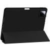 Xiaomi Pad 7 (11.2) / Pad 7 Pro (11.2), mappa tok, közepesen ütésálló, érintőceruza tartó, érintőceruza nélkül, Trifold, TP SC Pen Holder, fekete