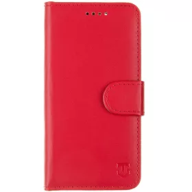   Xiaomi Redmi A5 4G, Oldalra nyíló tok, stand, kártyatartóval, csatos, Tactical Field Notes, piros