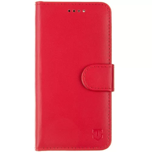 Xiaomi Redmi A5 4G, Oldalra nyíló tok, stand, kártyatartóval, csatos, Tactical Field Notes, piros