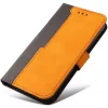 Huawei Honor 400 Lite, Oldalra nyíló tok, stand, kártyatartóval, kézpánttal, Wooze Colour Wallet, narancssárga