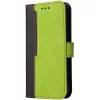 Huawei Honor 400 (Global), Oldalra nyíló tok, stand, kártyatartóval, kézpánttal, Wooze Colour Wallet, zöld