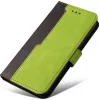 Huawei Honor 400 (Global), Oldalra nyíló tok, stand, kártyatartóval, kézpánttal, Wooze Colour Wallet, zöld
