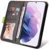 Huawei Honor 400 (Global), Oldalra nyíló tok, stand, kártyatartóval, kézpánttal, Wooze Colour Wallet, zöld