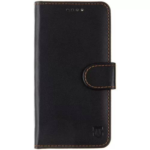 Xiaomi Redmi 13 4G / Note 13R / Poco M6 4G, Oldalra nyíló tok, stand, kártyatartóval, csatos, Tactical Field Notes, fekete
