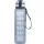 Prémium motivációs sport kulacs, idősáv, motivációs szöveg, kézpánttal, 1000 ml, Wooze You Did It, szürke