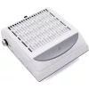 Műköröm porelszívó, 100 W, kéztámasszal, USB csatlakozóval, Blueque BQ-858-10, fehér
