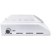 Műköröm porelszívó, 100 W, kéztámasszal, USB csatlakozóval, Blueque BQ-858-10, fehér