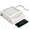 Műköröm porelszívó, 100 W, kéztámasszal, USB csatlakozóval, Blueque BQ-858-10, fehér