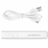 Műkörmös mini UV lámpa, kézi, akkumulátoros, hordozható, 3W, 1 LED-es, Blueque BQ-MINI4A, fehér