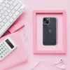 Apple iPhone Air (2025), Szilikon tok, 2 mm vastag, csillogó hátlap, átlátszó