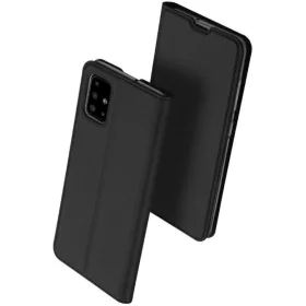  Samsung Galaxy S23 FE SM-S711, Oldalra nyíló tok, stand, Dux Ducis, fekete