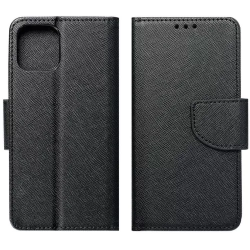 Samsung Galaxy S25 FE SM-S731, Oldalra nyíló tok, stand, Fancy Book, fekete