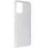 Samsung Galaxy S25 FE SM-S731, Szilikon tok, csillogó, Forcell Shining, ezüst