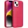 Samsung Galaxy S25 FE SM-S731, Szilikon tok, közepesen ütésálló, fémhatású kamera keret, Frame Case, magenta