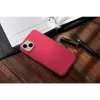 Samsung Galaxy S25 FE SM-S731, Szilikon tok, közepesen ütésálló, fémhatású kamera keret, Frame Case, magenta