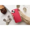 Samsung Galaxy S25 FE SM-S731, Szilikon tok, közepesen ütésálló, fémhatású kamera keret, Frame Case, magenta