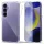 Samsung Galaxy S25 FE SM-S731, Műanyag hátlap védőtok + szilikon keret, FlexAir Hybrid, átlátszó