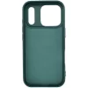 Apple iPhone 16 Plus, Szilikon tok, stand, telefontartó gyűrű, Roar Amber, zöld