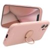 Samsung Galaxy A05s SM-A057F, Szilikon tok, stand, telefontartó gyűrű, Roar Amber, rózsaszín