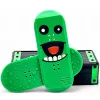 Mágneses csúszka, stresszoldó, ügyességi játék, szörny minta, Magnetic KickFlip SkateBoard Fidget, mintás/zöld