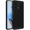 Samsung Galaxy S26 Plus SM-S947, Műanyag hátlap védőtok, légáteresztő, lyukacsos minta, Breezy, fekete