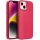 Samsung Galaxy S26 Plus SM-S947, Szilikon tok, közepesen ütésálló, fémhatású kamera keret, Frame Case, magenta