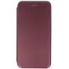 Samsung Galaxy A25 5G SM-A256B, Oldalra nyíló tok, stand, Forcell Elegance, bordó