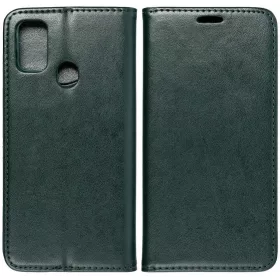   Google Pixel 8 Pro, Oldalra nyíló tok, stand, Magnet Book, sötétzöld