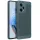 Xiaomi Redmi Note 13 Pro 4G / Poco M6 Pro 4G, Műanyag hátlap védőtok, légáteresztő, lyukacsos minta, Breezy, sötétzöld